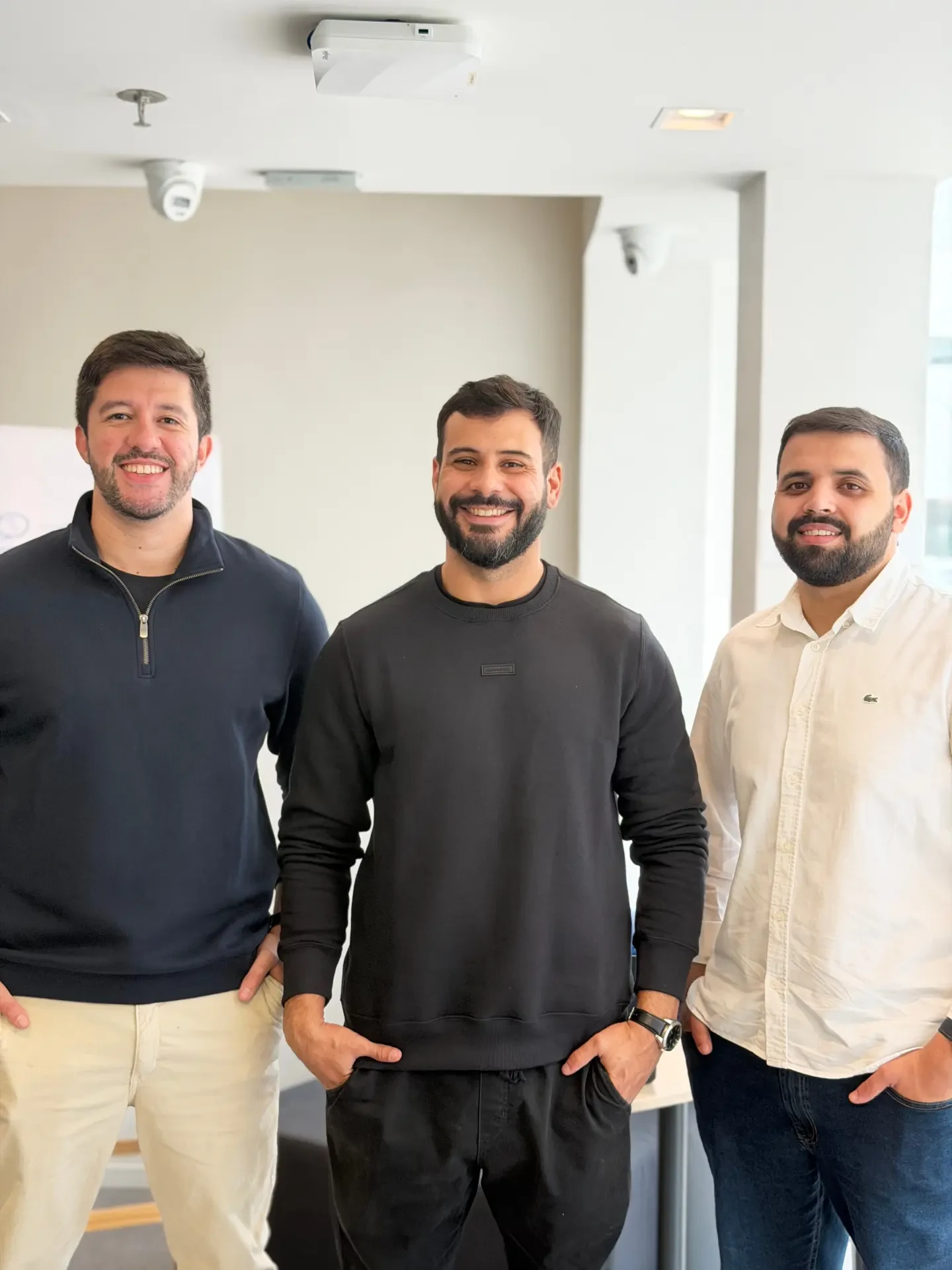 Equipe Oren Media: Hugo, Lucas e Rodolfo
